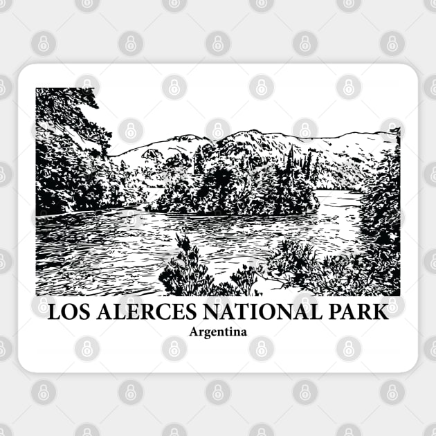 Los Alerces National Park - Argentina Magnet by Lakeric